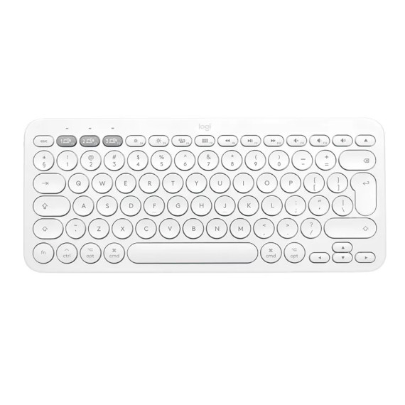 клавиатура LOGITECH K380 MULTI-DEVICE BLUETOOTH (WHITE)