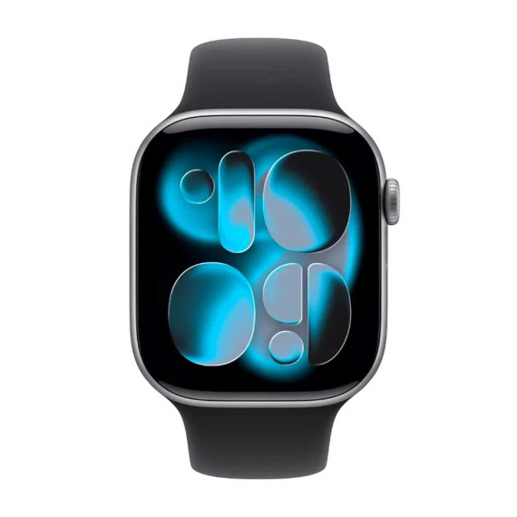 smart watch APPLE Watch Series 11 GPS 46mm Space Grey Aluminium Case with Black Sport Band (A3333)