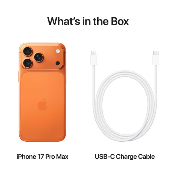 სმარტფონი APPLE iPhone 17 Pro Max 256GB (Cosmic Orange) (A3526)