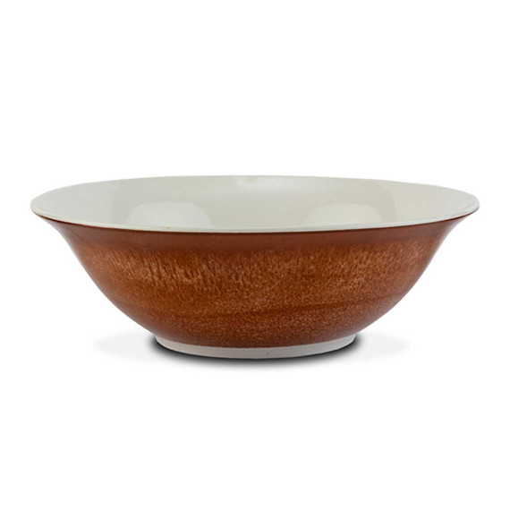 ჯამი NAVA 10-085-064 ALEXANDRA SALAD BROWN 23CM