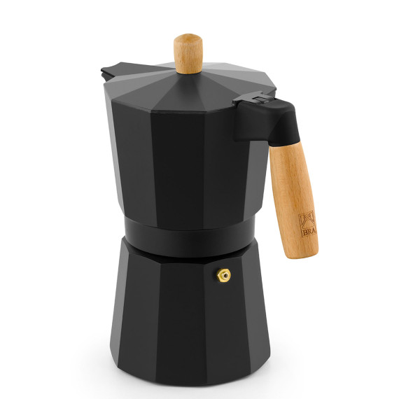 ყავის მადუღარა BRA A791706 MARKET 6 CUPS WOOD HANDLE
