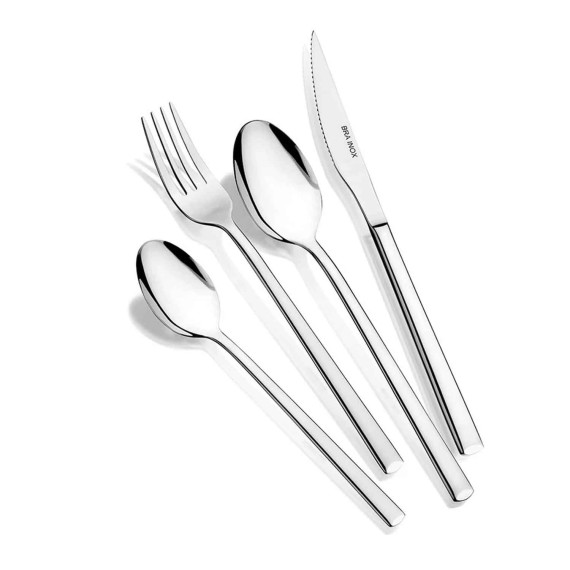 დანა-ჩანგლის ნაკრები BRA A048075 VERONA 75PC SET W/STEAK KNIFE