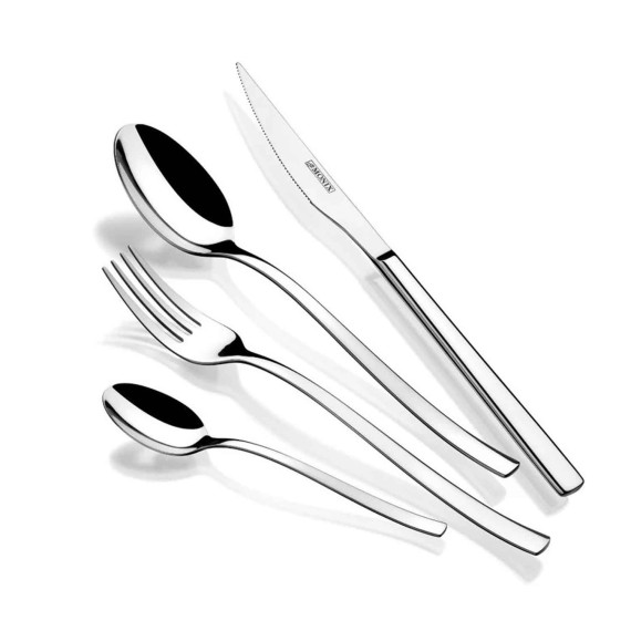 დანა-ჩანგლის ნაკრები MONIX M201074 GENOVA 24PC SET W/STEAK KNIFE