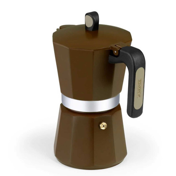 ყავის მადუღარა MONIX M671006 NEW CREAM 6 CUPS BROWN