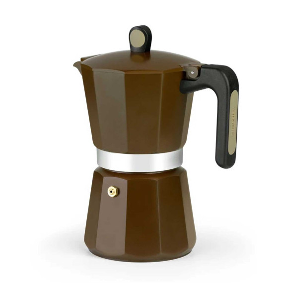 ყავის მადუღარა MONIX M671006 NEW CREAM 6 CUPS BROWN