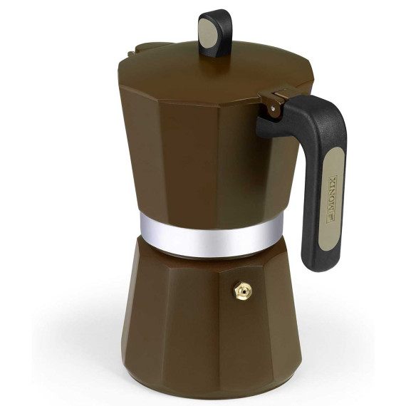 ყავის მადუღარა MONIX M671012 NEW CREAM 12 CUPS BROWN