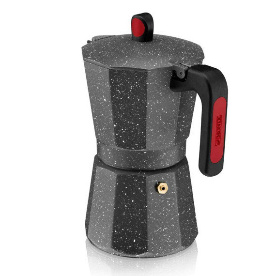ყავის მადუღარა MONIX M833509 PIETRA 9 CUPS GREY