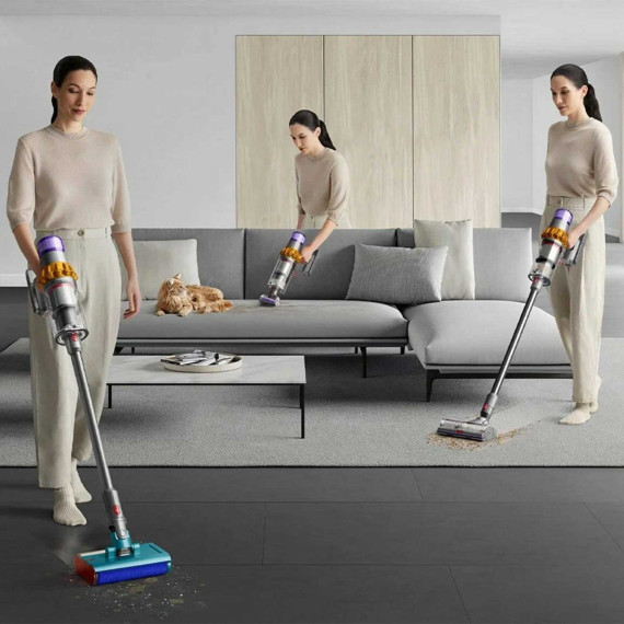 vacuum cleaner wireless DYSON V15s DETECT SUBMARINE SV47 Yellow/Nickel