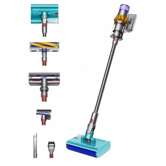 vacuum cleaner wireless DYSON V15s DETECT SUBMARINE SV47 Yellow/Nickel