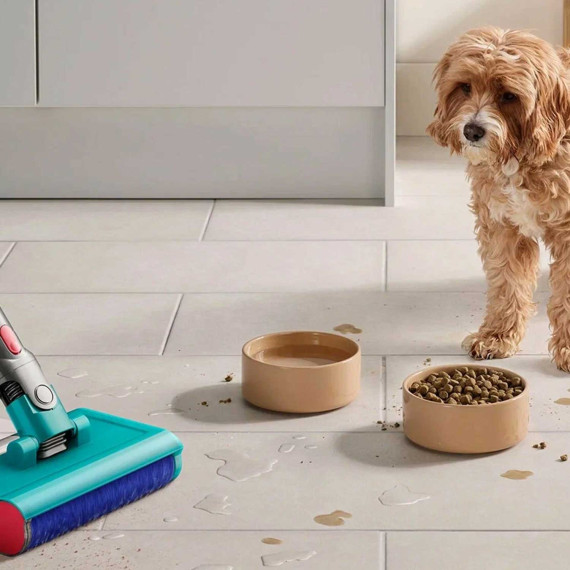 vacuum cleaner wireless DYSON V15s DETECT SUBMARINE SV47 Yellow/Nickel