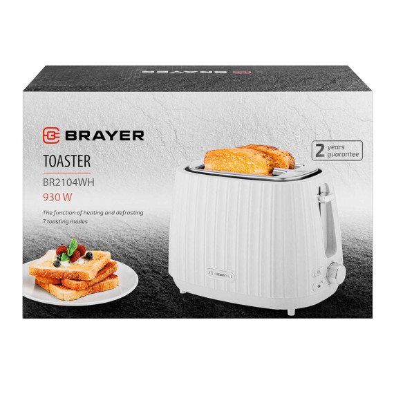 ტოსტერი BRAYER BR2104WH