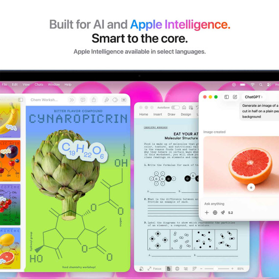 ნოუთბუქი APPLE MacBook Neo 13 (Apple A18 Pro) 8GB 512GB Touch ID (Indigo) (A3404)