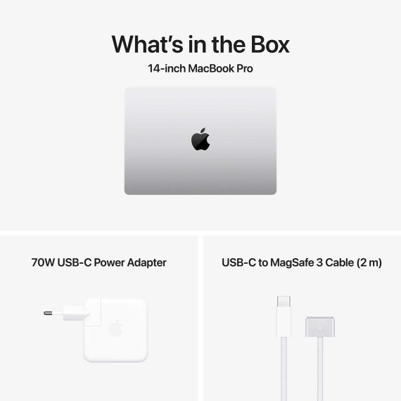 ნოუთბუქი APPLE MacBook Pro 14 (Apple M5 Pro) 24GB 1TB (Silver) (A3426)