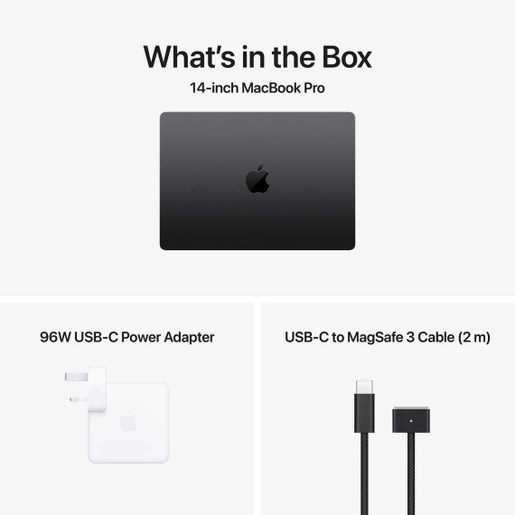 ნოუთბუქი APPLE MacBook Pro 14 (Apple M5 Pro) 24GB 1TB (Space Black) (A3426)