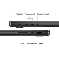 ნოუთბუქი APPLE MacBook Pro 14 (Apple M5 Pro) 24GB 1TB (Space Black) (A3426)