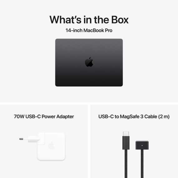 ნოუთბუქი APPLE MacBook Pro 14 (Apple M5 Pro) 24GB 1TB (Space Black) (A3426)