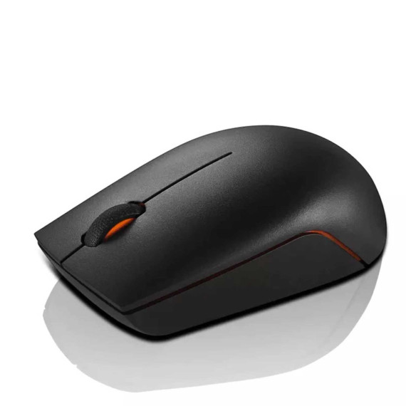 კომპიუტერული მაუსი LENOVO 300 Wireless Compact Mouse (Black)