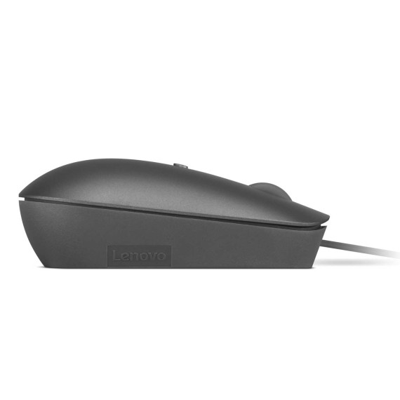 კომპიუტერული მაუსი LENOVO 540 USB-C Wired Compact Mouse (Storm Grey)