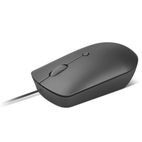 კომპიუტერული მაუსი LENOVO 540 USB-C Wired Compact Mouse (Storm Grey)