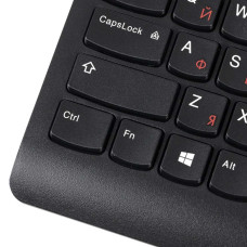 კლავიატურა LENOVO 300 USB Keyboard RU Layout (Black)