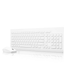 keyboard LENOVO 510 Wireless Keyboard and Mouse Combo RU Layout (White)
