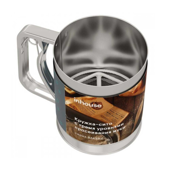 საწური INHOUSE IHBKRS500 S.S BAKERS MUG