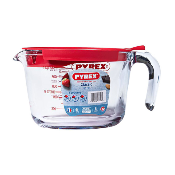 საზომი PYREX 002-264P00 15CM 1L W/LID