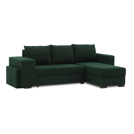 диван HOBEL CORNER SONYA GREEN BONCUK 17/ GREEN BONCHUK 17 R G (5)