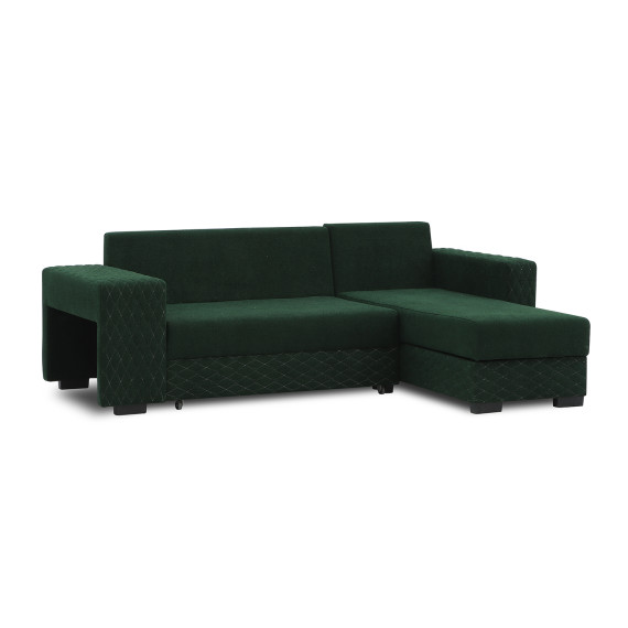 диван HOBEL CORNER SONYA GREEN BONCUK 17/ GREEN BONCHUK 17 R G (5)