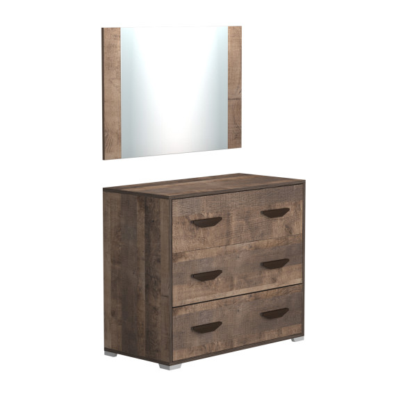 комод HOBEL X16 COMMODE+MIRROR K354 (4)