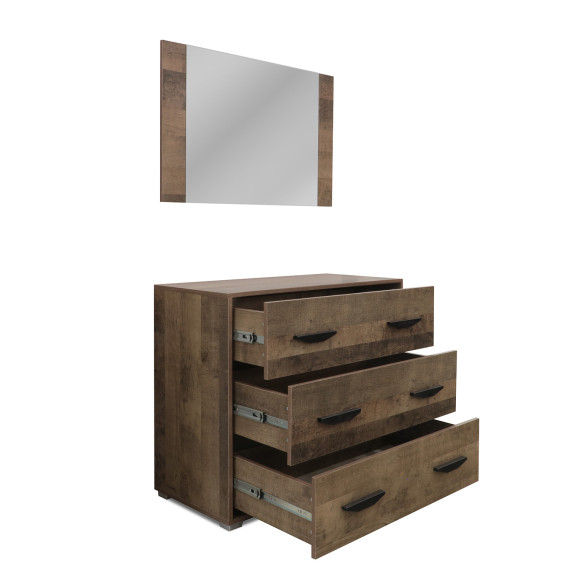 комод HOBEL X16 COMMODE+MIRROR K354 (4)