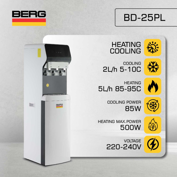 диспенсеры для воды BERG BD-25PL