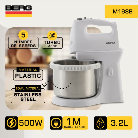 მიქსერი BERG M16SB