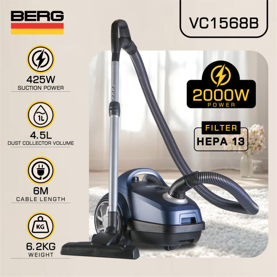 пылесос BERG VC1568B