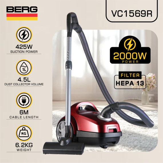 пылесос BERG VC1569R