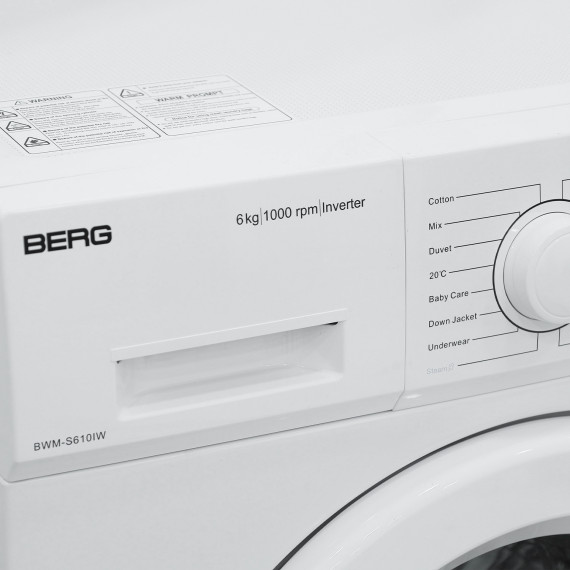 სარეცხი მანქანა BERG BWM-S610IW