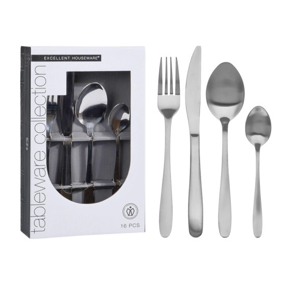 დანა-ჩანგლის ნაკრები KOOPMAN CC4000080 CUTLERY SET 16PCS