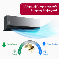 кондиционер LG ARTCOOL A24CMH (T)