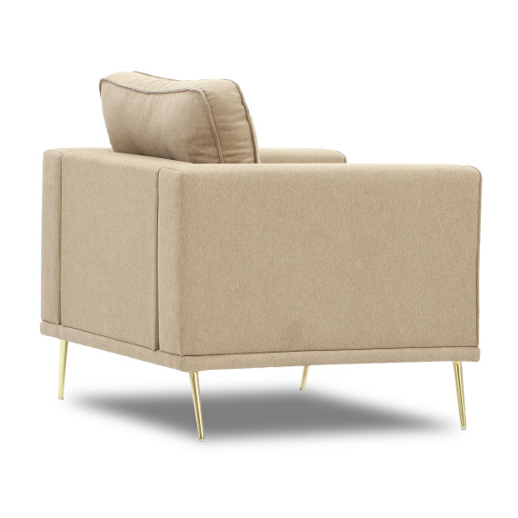 სავარძელი HOBEL ARMANDO 1 STR GOLD 20SM/BEIGE SCANDI 4 (1)
