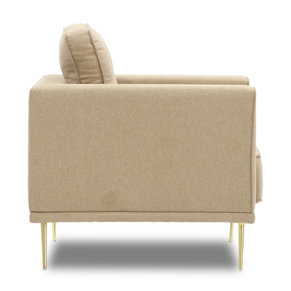 სავარძელი HOBEL ARMANDO 1 STR GOLD 20SM/BEIGE SCANDI 4 (1)