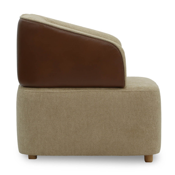 სავარძელი HOBEL MANHATTAN HONEY PHANTOM 6 /LIGHT BROWN BONCUK 6 (1)