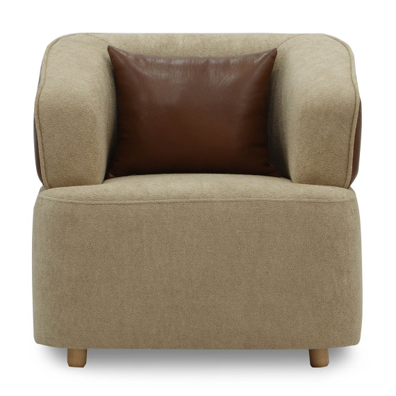 სავარძელი HOBEL MANHATTAN HONEY PHANTOM 6 /LIGHT BROWN BONCUK 6 (1)