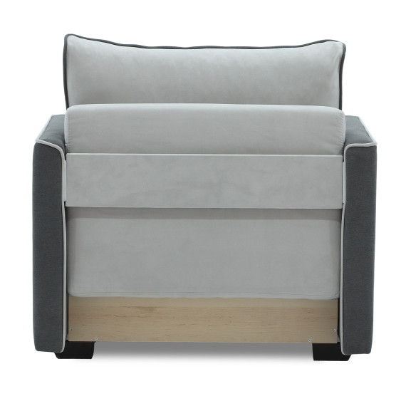 სავარძელი HOBEL SCALA LIGHT GREY VIVALDI 6/GREY SCANDI 22 (3)