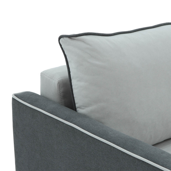 სავარძელი HOBEL SCALA LIGHT GREY VIVALDI 6/GREY SCANDI 22 (3)