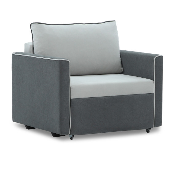 სავარძელი HOBEL SCALA LIGHT GREY VIVALDI 6/GREY SCANDI 22 (3)