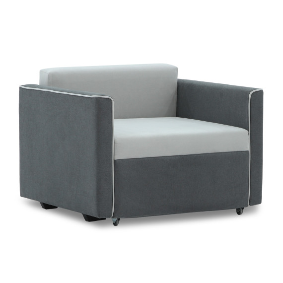 სავარძელი HOBEL SCALA LIGHT GREY VIVALDI 6/GREY SCANDI 22 (3)