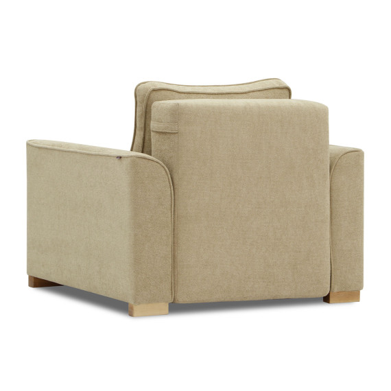 სავარძელი HOBEL BELONA 1 STR LIGHT BROWN BONCUK 6/CREAM INFINITY 103 (3)
