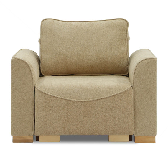სავარძელი HOBEL BELONA 1 STR LIGHT BROWN BONCUK 6/CREAM INFINITY 103 (3)