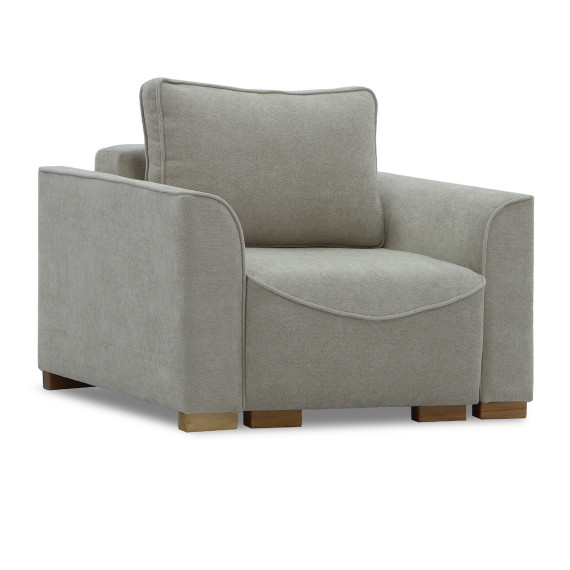 დივანი HOBEL BELONA LUXE 1 CREAM BONCUK 4/ BROWN SHO 599-2 (3)