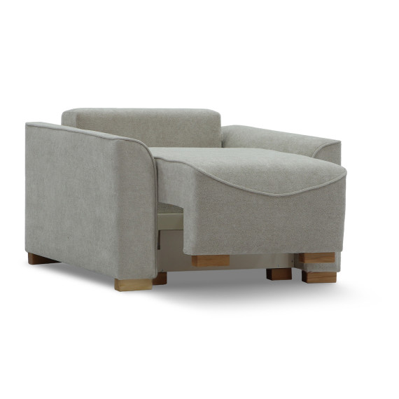 დივანი HOBEL BELONA LUXE 1 CREAM BONCUK 4/ BROWN SHO 599-2 (3)